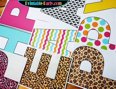This method lets you cut out letters using patterned paper or cardstock. Printable Cut Out Letter | room surf.com