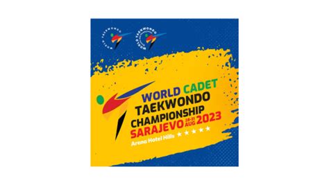 sarajevo 2023 world taekwondo cadet championships british taekwondo