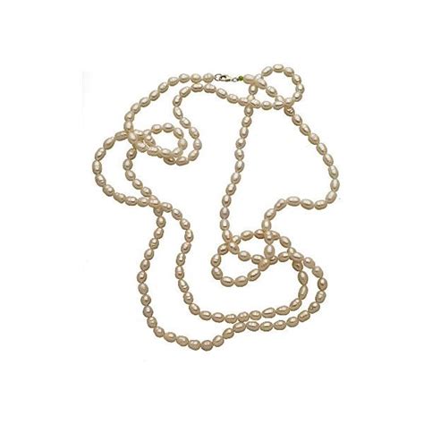 Wasabi Medium Pearl Rope Necklace Max And Chloe 190 Liked On