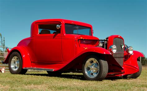 Wallpaper Old Red Vintage Car Classic Car Chevrolet Hot Rod