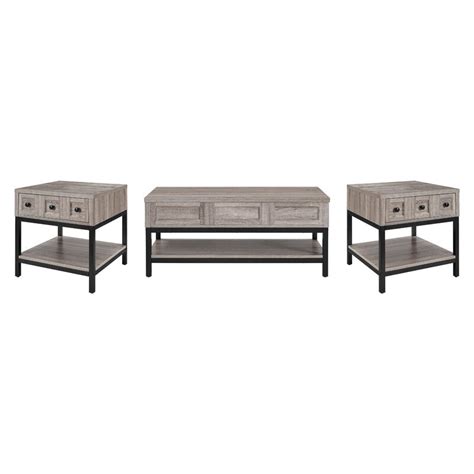 Laurel Foundry Modern Farmhouse Omar 3 Piece Coffee Table Set And Reviews
