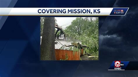 Storm Damage Reported In Areas Across Wyandotte Johnson Counties On