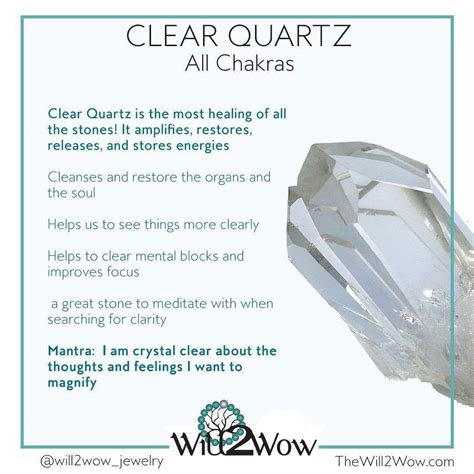 Embwicca On Instagram Clear Quartz Is Brilliant For Beginners As It