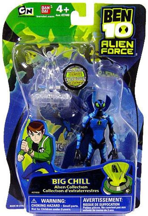 Ben 10 Alien Force Alien Collection Big Chill 4 Action Figure Bandai