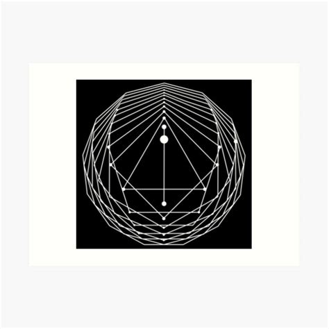 Pythagorean Harmonic Music Interval Diagram Art Print For Sale By