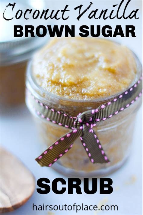 Easy Vanilla Coconut Sugar Scrub Makes An Easy Diy Craft To Make