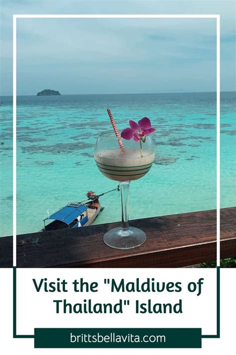 Visit The Maldives Of Thailand Island Maldives Asia Travel Island