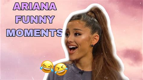 Ariana Grande Funny Moments 🌧 Youtube
