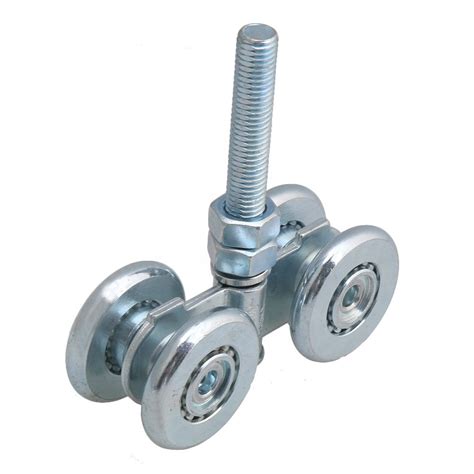 4.5 out of 5 stars. Steel Sliding Track Roller Hanging Barn Door Rail Trolley ...