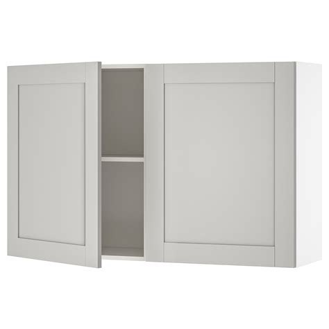 So i would not recommend installing ikea kitchen base cabinets up on the wall. KNOXHULT, wall cabinet, grey