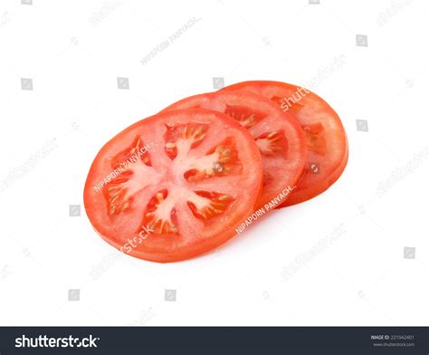 264231 Sliced Tomato Isolated Images Stock Photos And Vectors