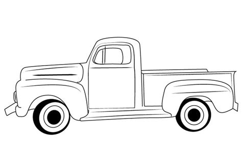 Https://tommynaija.com/coloring Page/old Truck Coloring Pages