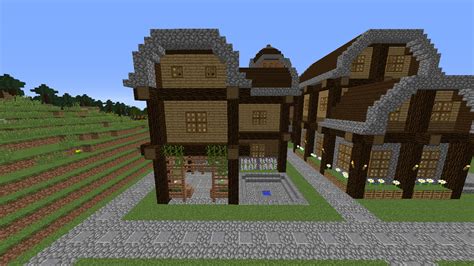 Round Roof Village Minecraft Map