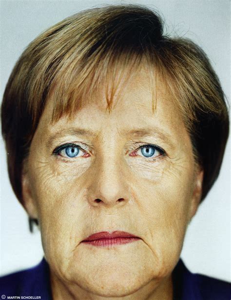 Angela Merkel ©martin Schoeller Papilles Et Pupilles
