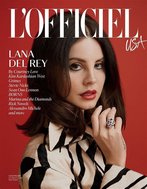 Lana Del Rey for L'Officiel USA magazine (2018) #LDR | Lana del rey