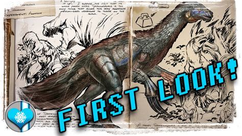 First Look Therizinosaurus For Update 253 Ark Dev Kit Ark