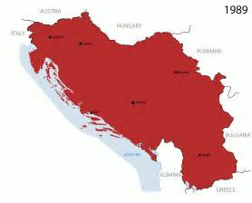 Disintegration Of Yugoslavia Vivid Maps