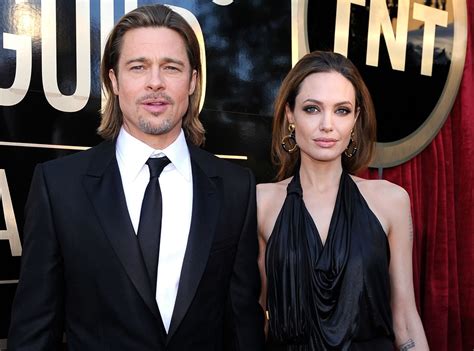 Angelina Jolie And Brad Pitt From Sag Awards Couples Who Didnt Last E