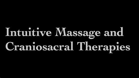 Intuitive Massage And Craniosacral Therapies 636 King St 208 Spruce Grove Ab T7x 4b2 Canada