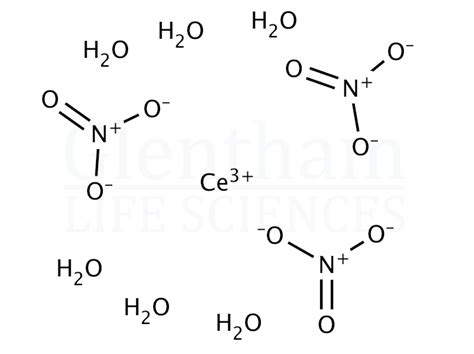 Cerium III Nitrate Hexahydrate CAS 10294 41 4 Glentham Life Sciences
