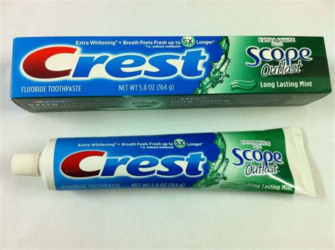Crest Toothpaste Guangzhou Yishimei Daily Chemical Coltd