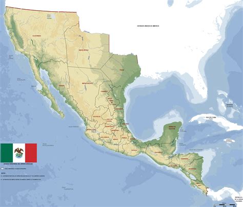 Archivomapa De Mexico Imperio Mexicano 1821png Wikipedia La