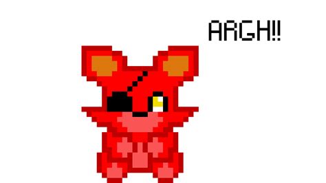 Pixilart Foxy By Rainbowneon11