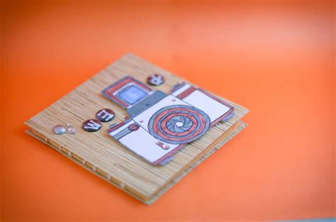 Tutorial Como Hacer Un Mini Album Con Una Sola Hoja De Carton Diy