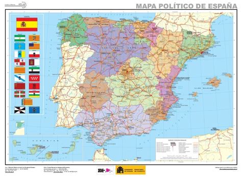España Mapa Politico Puzzle Mapa España Político Alupé