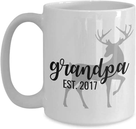 New Grandpa 2017 Coffee Mug Grandpa T Father39s Day