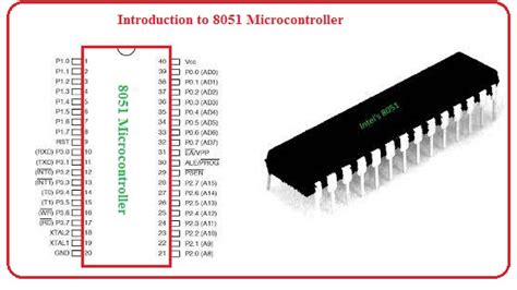 Introduction To 8051 Microcontroller The Engineering Knowledge