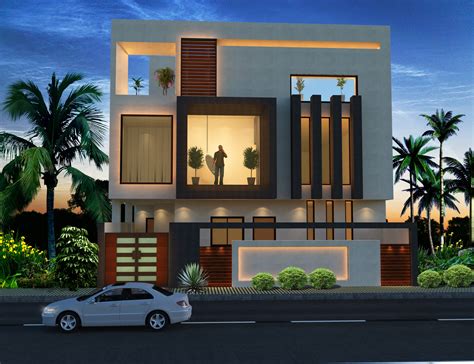 Shubham Chaturvedi 3d House Exterior View