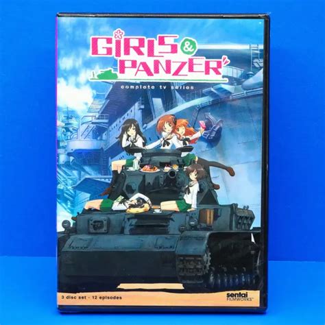 Girls Und Panzer Complete Tv Series Collection Dvd Anime Disc