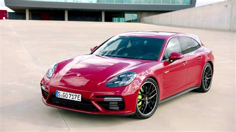 Porsche Panamera Turbo S E Hybrid Sport Turismo In Carmine Red Design