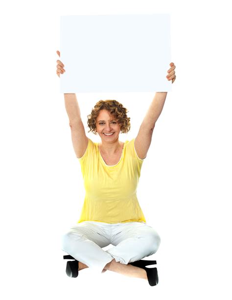 Girl Holding Banner Png Image Purepng Free Transparent Cc0 Png