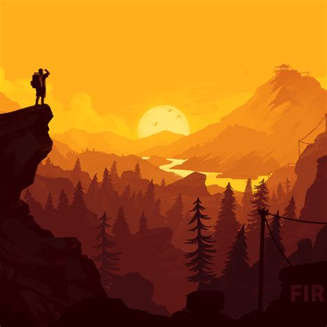 2932x2932 Firewatch Ps Game Ipad Pro Retina Display Hd 4k Wallpapers