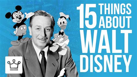 Things You Didn T Know About Walt Disney Youtube