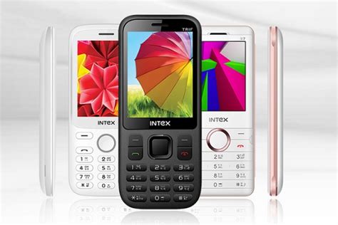Intex Launches Turbo 4g Its First 4g Volte Enabled Feature Phone