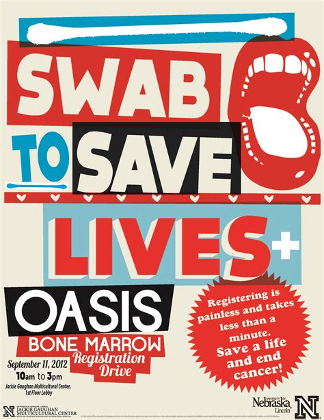 Donate Bone Marrow And Save A Life Bone Marrow Drive Poster