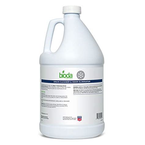 Bioda Drain Cleaner And Odor Eliminator Professional Strength 1 Gallon