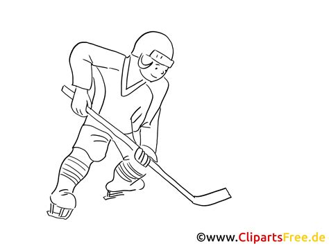 Auf diese seite finden sie 18 schöne ausmalbilder zum ausdrucken. Eishockeyspieler Malvorlage Winter-Sport