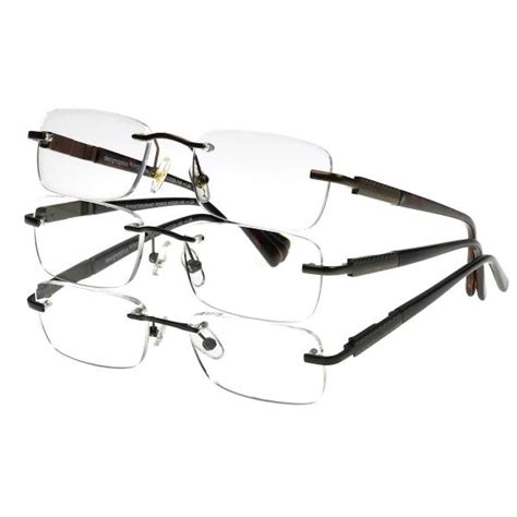 Design Optics By Foster Grant Rimless 3 Pack Reading Glasses Walmart Canada