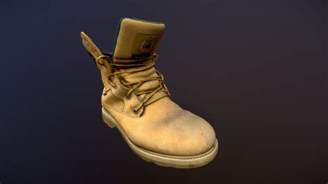 Work Boot Download Free 3d Model By Csheffield 48bbfc1 Sketchfab