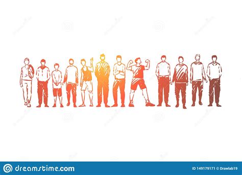 Faceless People With Diverse Talents Mindsets Cartoon Vector