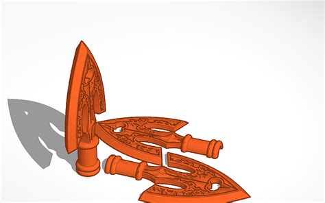 3d Design Stand Arrow From Jojos Bizarre Adventure Tinkercad