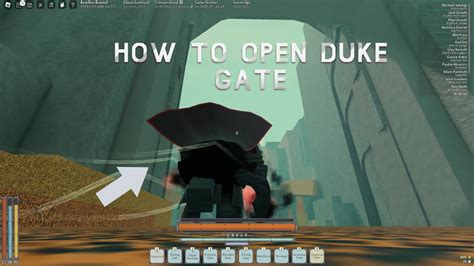 How To Open Duke Gate Upper Erisia Gate Deepwoken Tutorial Youtube