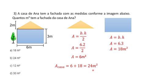 Situações Problemas Envolvendo Cálculo De área De Polígonos Youtube