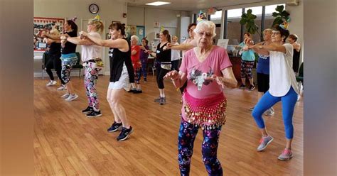 99 Year Old Cancer Survivor Dances Her Way Into The Hearts Of Everyone