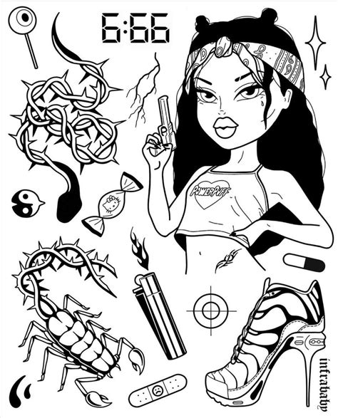 Doodle Tattoo Poke Tattoo Tattoo Flash Art Mini Drawings Tattoo