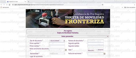 Carnet Fronterizo【consigue Ya Tu Tarjeta De Movilidad Fronteriza】guía 2020